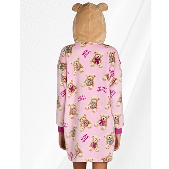 HOLIDAY TIME WOMEN’S LOUNGER BEAR WITH LONG SLEEVES - Picture 3 of 8